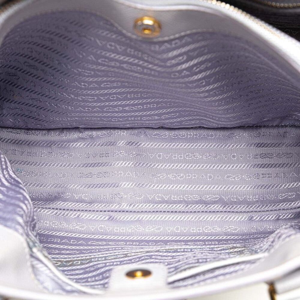 Prada Saffiano Galleria 2way Bag 1BA874 Purple Leather - Picture 5 of 6